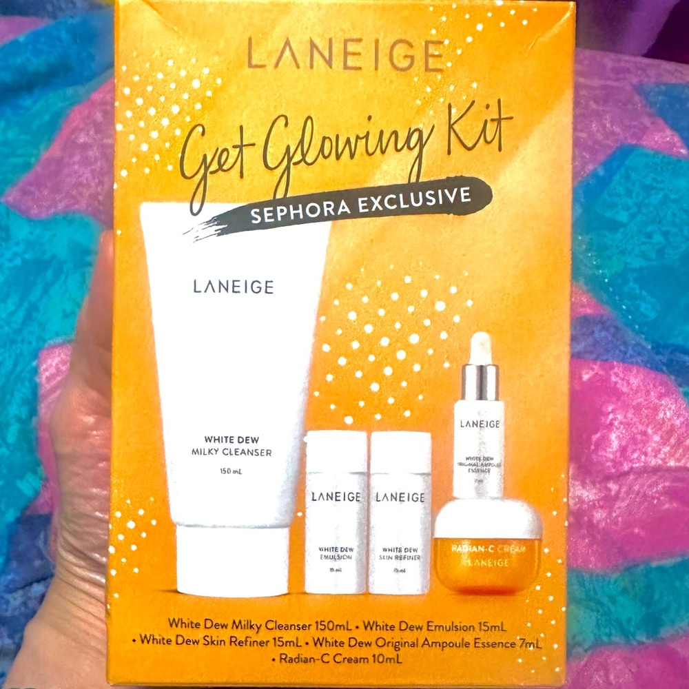 Laneige Get Glowing Kit 5pcs